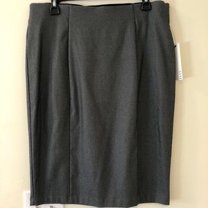 NWT Gray Pencil Skirt